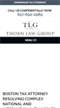 Mobile Screenshot of boston-tax-lawyer.com